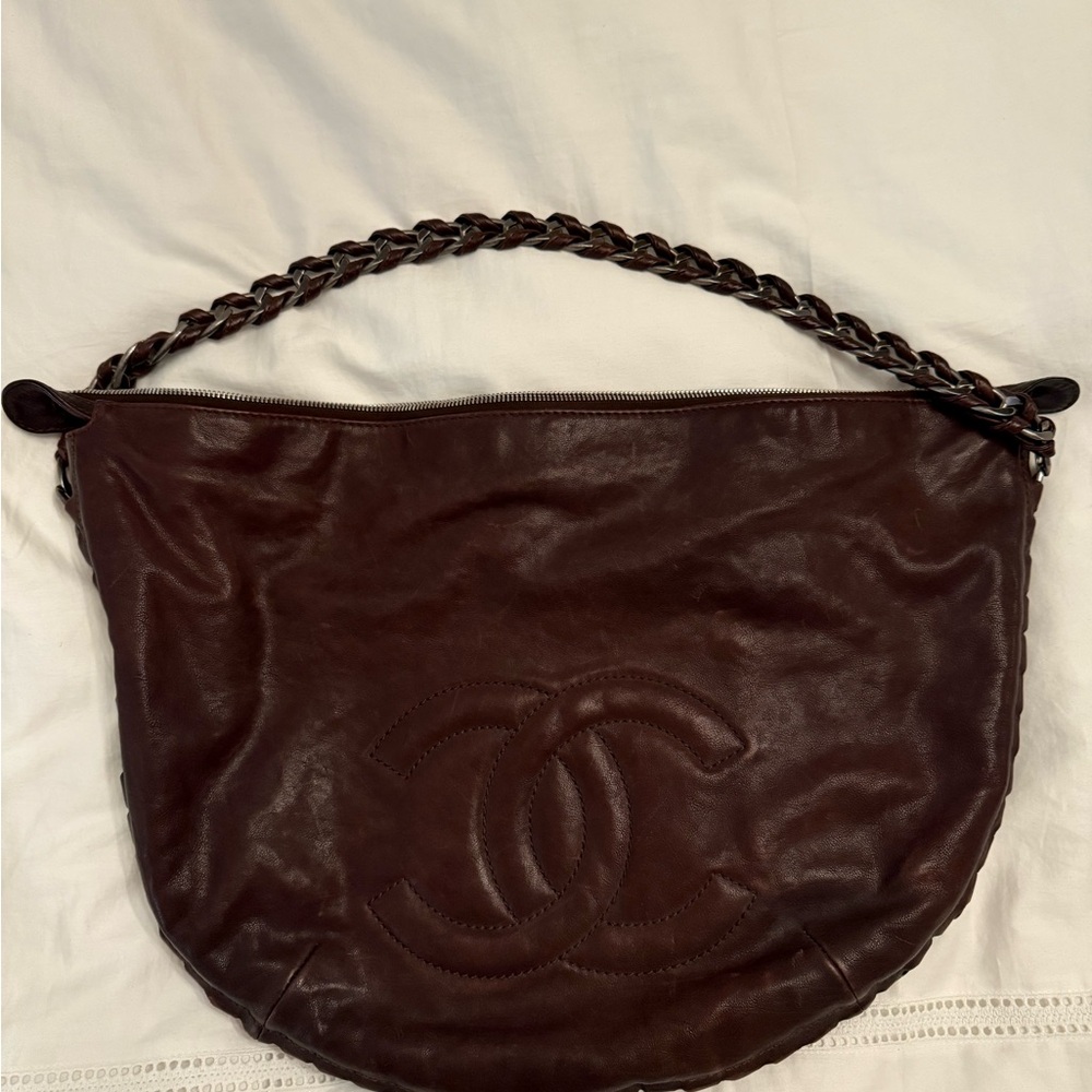 Chanel Brown Leather Women's Bag